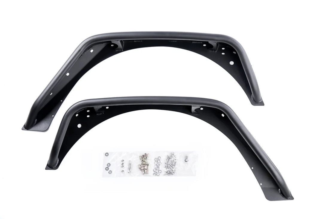 Combat Off Road Jeep JK/JKU Black Aluminum Fenders - Rear Pair 15-1079 - Additional View 8