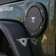 Load image into Gallery viewer, Combat Off Road Jeep JK/JKU Fuel Door Cover 15-1070 - Side View