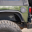 Load image into Gallery viewer, Combat Off Road Jeep JK/JKU Fuel Door Cover 15-1070 - Back View
