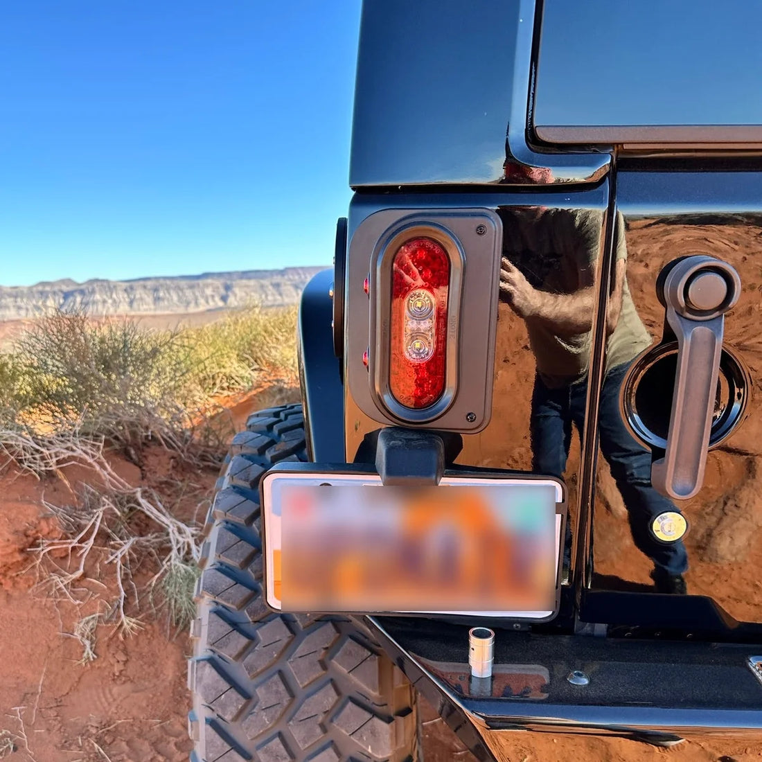 Combat Off Road Jeep JK/JKU Wrangler Off Road LED Tail Light Kit 15-1050 - Installation View