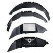 Load image into Gallery viewer, Combat Off Road Jeep JL/JLU Wrangler Aluminum Inner Fender Liners - Rear Pair 25-1069 - Back View