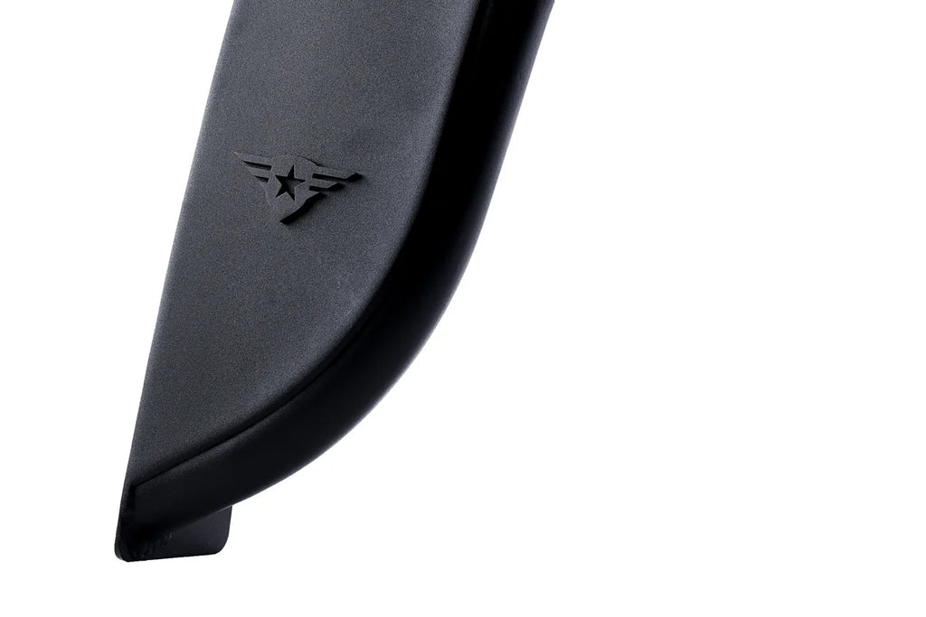 Combat Off Road Jeep JL/JLU Wrangler Black Aluminum Fender - Rear Pair 25-1079 - Side View