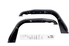 Load image into Gallery viewer, Combat Off Road Jeep JL/JLU Wrangler Black Aluminum Fenders - Front Pair 25-1076 - Back View