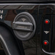 Load image into Gallery viewer, Combat Off Road Jeep JL/JLU Wrangler Fuel Door Cover 25-1070 - Installation View