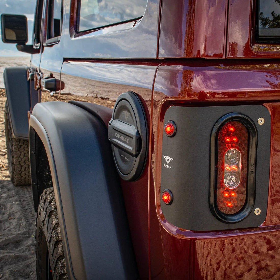 Combat Off Road Jeep JL/JLU Wrangler Off Road LED Tail Light Kit 25-1050 - Additional View 7
