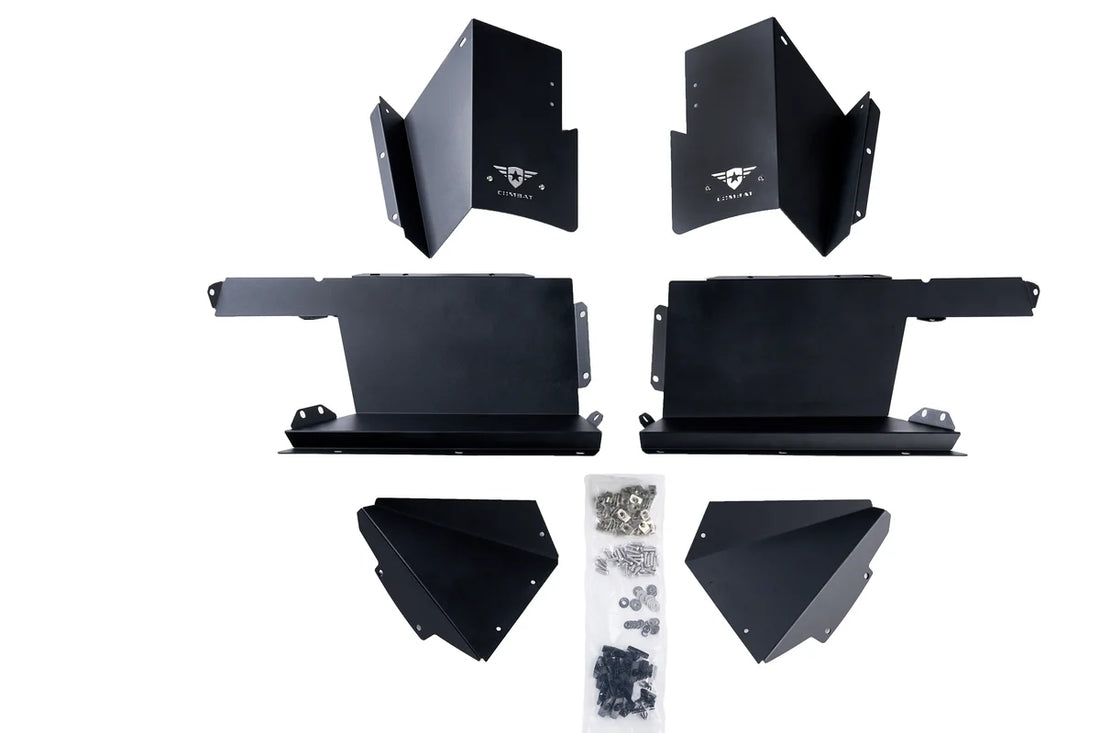 Combat Off Road Jeep JT Gladiator Aluminum Inner Fender Liners - Rear Pair 35-1069 - Installation View