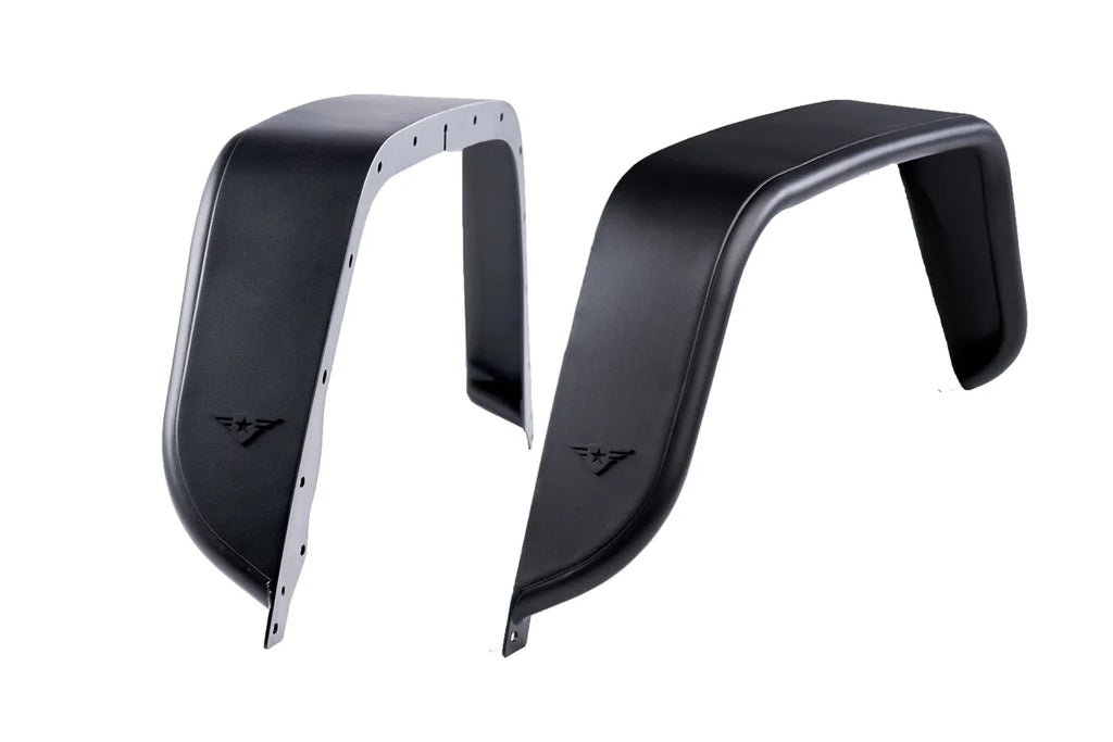 Combat Off Road Jeep JT Gladiator Black Aluminum Fender - Rear Pair 35-1079 - Main Product View