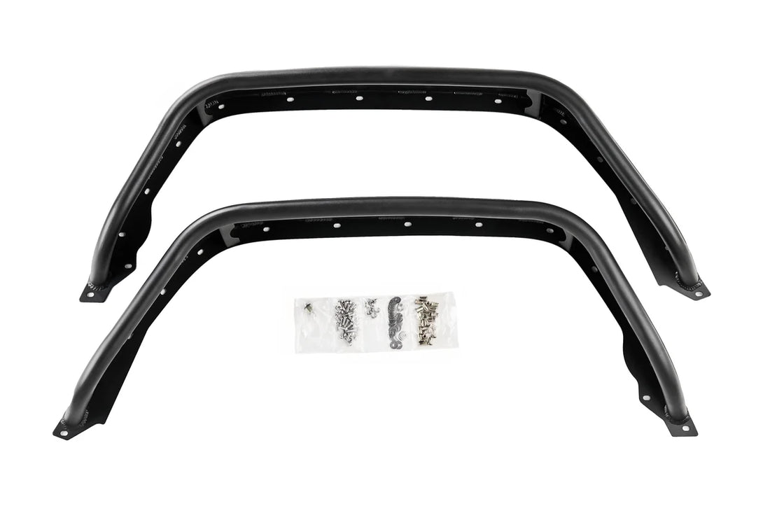 Combat Off Road Jeep JT Gladiator Black Aluminum Fender - Rear Pair 35-1079 - Back View