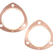 Load image into Gallery viewer, Cometic 3.0in Copper Header Collector - .043in DIA Port/3.875 Bolt Circle - Side View