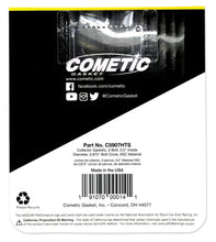 Load image into Gallery viewer, Cometic 3.0in HTS Header Collector Gasket Set - .060in DIA Port/3.875 Bolt Circle - Installation View