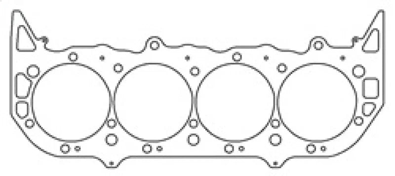 Cometic Chevrolet Mark-IV Big Block V8 4.630in Bore .051 MLS Cylinder Head Gasket - Back View