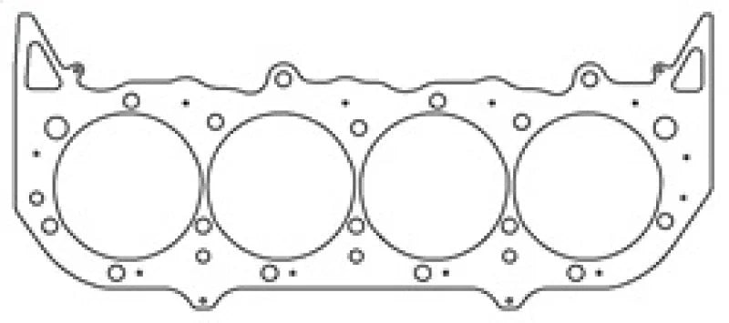 Cometic Chevy Big Block Brodix Big Duke/Big Brodie Heads 4.63in Bore .027in MLS Head Gasket - Additional View 8
