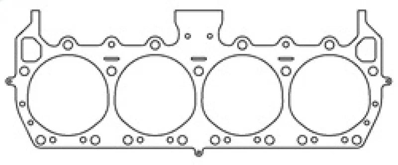 Cometic Chrysler B/RB V8 4.380in Bore .040in MLS Cylinder Head Gasket - Back View