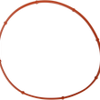 Load image into Gallery viewer, Cometic Derby Cover Gasket - 5 Hole C9152F1 - Main Product View