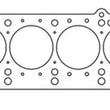 Load image into Gallery viewer, Cometic Dodge 2/2.4L DOHC 420A Motor 87.5mm bore .040 thick MLS Head Gasket - Back View
