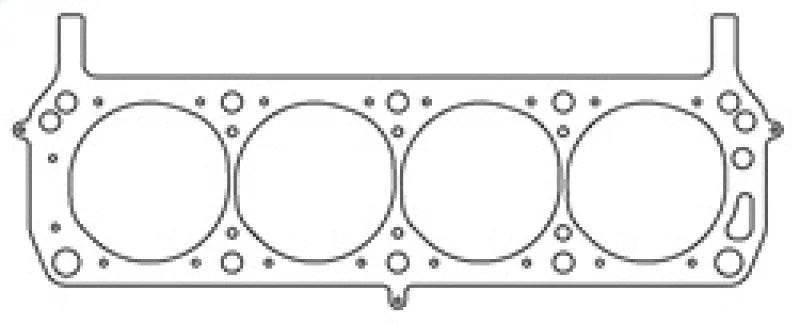 Cometic Ford 302/351W Windsor V8 .051in MLS Cylinder Head Gasket - 4.100in Bore - SVO/Yates - RHS - Additional View 8