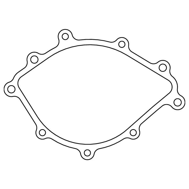 Cometic Gasket .031in Fiber Water Pump Gasket Water Pump To Plate fits 1979-1985 Ford 302/351 / 1980 Ford Granada / 1979-1...