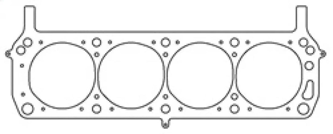 Cometic Ford 302/351W Windsor V8 .051in MLS Cylinder Head Gasket - 4.100in Bore - SVO/Yates - RHS - Additional View 8