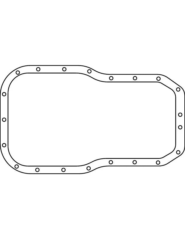 Cometic Gasket .062in Fiber Oil Pan Gasket fits 1988-1995 Toyota Celica / MR2 2s-elc / 3s-fe / 3s-gelc / 3s-gte / 5s-fe / ...