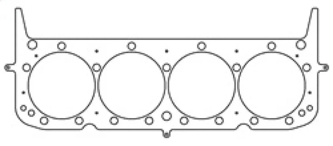 Cometic Chevrolet Small Block Brodix 4.160in Bore .040in MLS All 12-23 Deg Head Gasket - Additional View 8