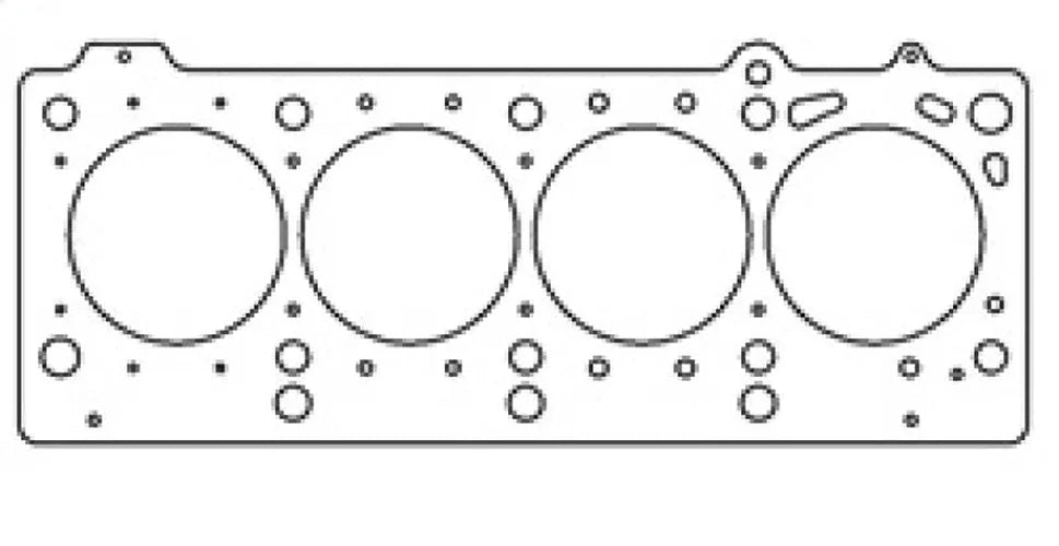 Cometic Dodge 2/2.4L DOHC 420A Motor 87.5mm bore .040 thick MLS Head Gasket - Back View