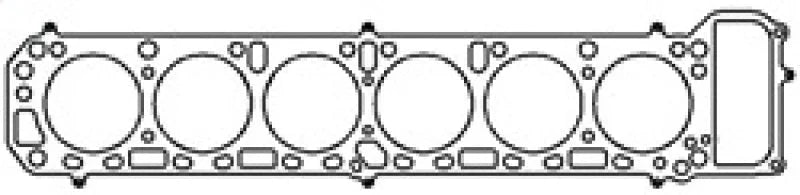 Cometic Gasket 89mm .040in. MLS Head Gasket - Left fits 1975-1980 Nissan 280Z / 280ZX L28 - Additional View 8