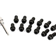 Load image into Gallery viewer, Cometic Header Bolts 3/8 - 16 3/4in Grade 5 Black Oxide Finish With Hex and Socket Head - Main Product View