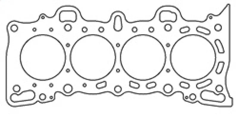 Cometic Honda Civic/CRX SI SOHC 75.5M .040 inch MLS Head Gasket D15/16 - Back View