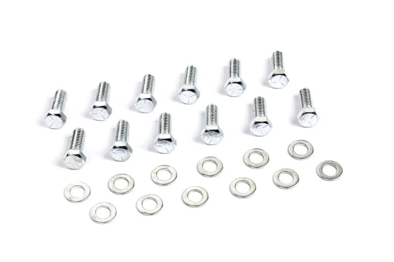 Cometic Intake Manifold Bolts 3/8 - 16 x 1in - Grade 5 Zinc Plated - Main Product View