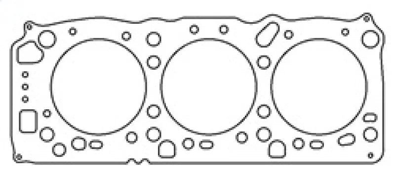 Cometic Mitsubishi 6G72/6G72D4 V-6 93mm .051 inch MLS Head Gasket Diamante/ 3000GT - Back View