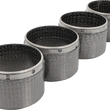Load image into Gallery viewer, Cometic Muffler Gasket - Right - Grafoil® - M8 C10351 - Back View