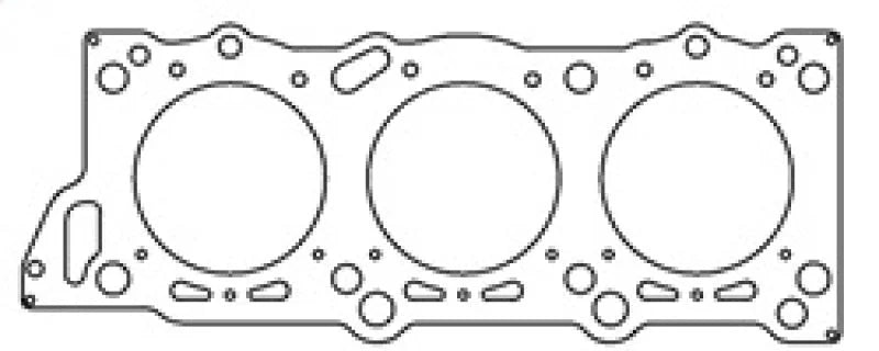 Cometic Nissan 300ZX 1990 - UP 88mm .045 inch MLS Head Gasket VG30DE/DETT 3L V6 - Back View