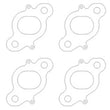 Load image into Gallery viewer, Cometic Nissan CA18 DET .030 inch DOHC Exhaust Gasket (4 pcs per Kit) - Main Product View