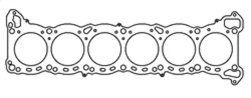 Cometic Nissan RB-25 6 CYL 86mm .051 inch MLS Head Gasket - Back View