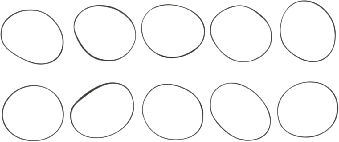 Cometic O-Ring - 10 Pack C10201 - Side View