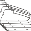Load image into Gallery viewer, Cometic Primary Gasket C9607F5 - Main Product View