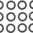 Load image into Gallery viewer, Cometic Pushrod Cover Seals C9598 - Side View