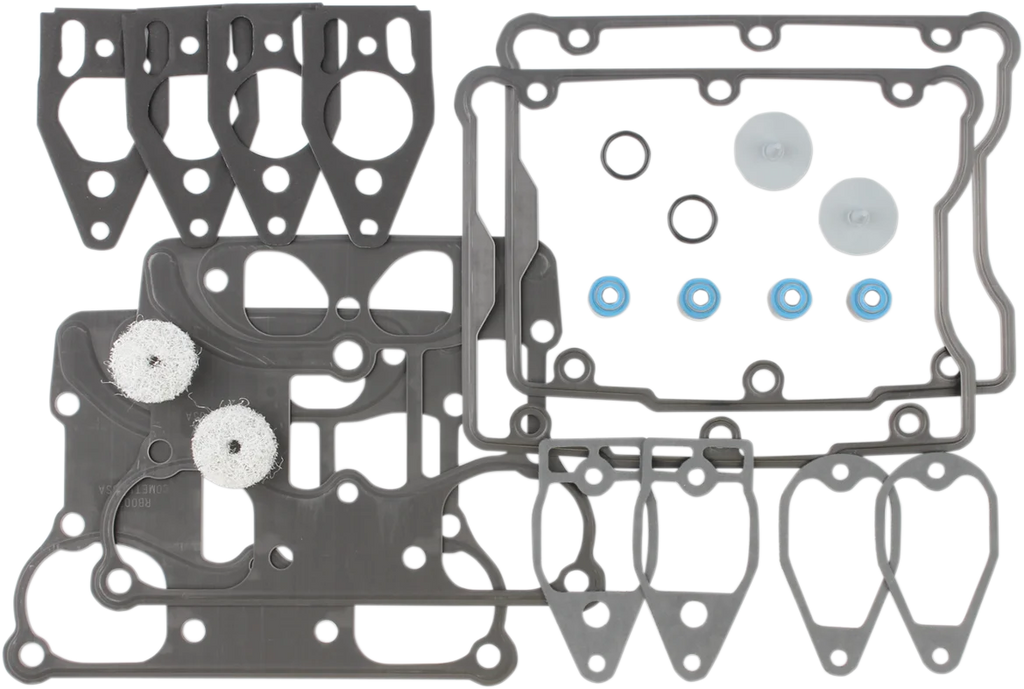 Cometic Rocker Box Gasket Kit with seals 0.530" OD Value guides - Screamin' Eagle C9167