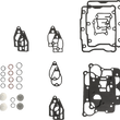 Load image into Gallery viewer, Cometic Rocker Box Rebuild Gasket 88"/96"/103" with O-Rings and Tappet Gaskets - Twin Cam C10359