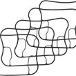 Load image into Gallery viewer, Cometic Rocker Cover Rubber Gasket C9276 - Main Product View