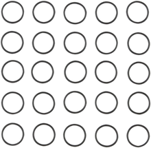 Load image into Gallery viewer, Cometic Shifter Shaft Seal Lever O-Ring - 25 Pack C9661 - Side View