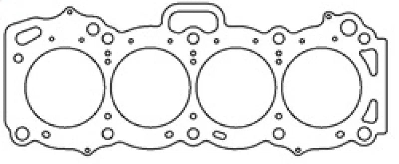Cometic Toyota 4AG-GE 83mm .051 inch MLS Head Gasket - Back View
