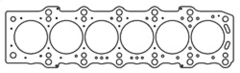 Cometic Toyota / Lexus Supra 93-UP 87mm .051 inch 3 Layer MLS Head Gasket 2JZ Motor - Installation View