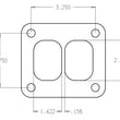 Load image into Gallery viewer, Cometic Turbo FLG T-Series Exhaust Inlet .010in Exhaust Gasket - Main Product View