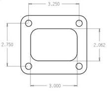 Load image into Gallery viewer, Cometic Turbo FLG T4 Garrett Exh Inlet .010in Exhaust Gasket - Side View