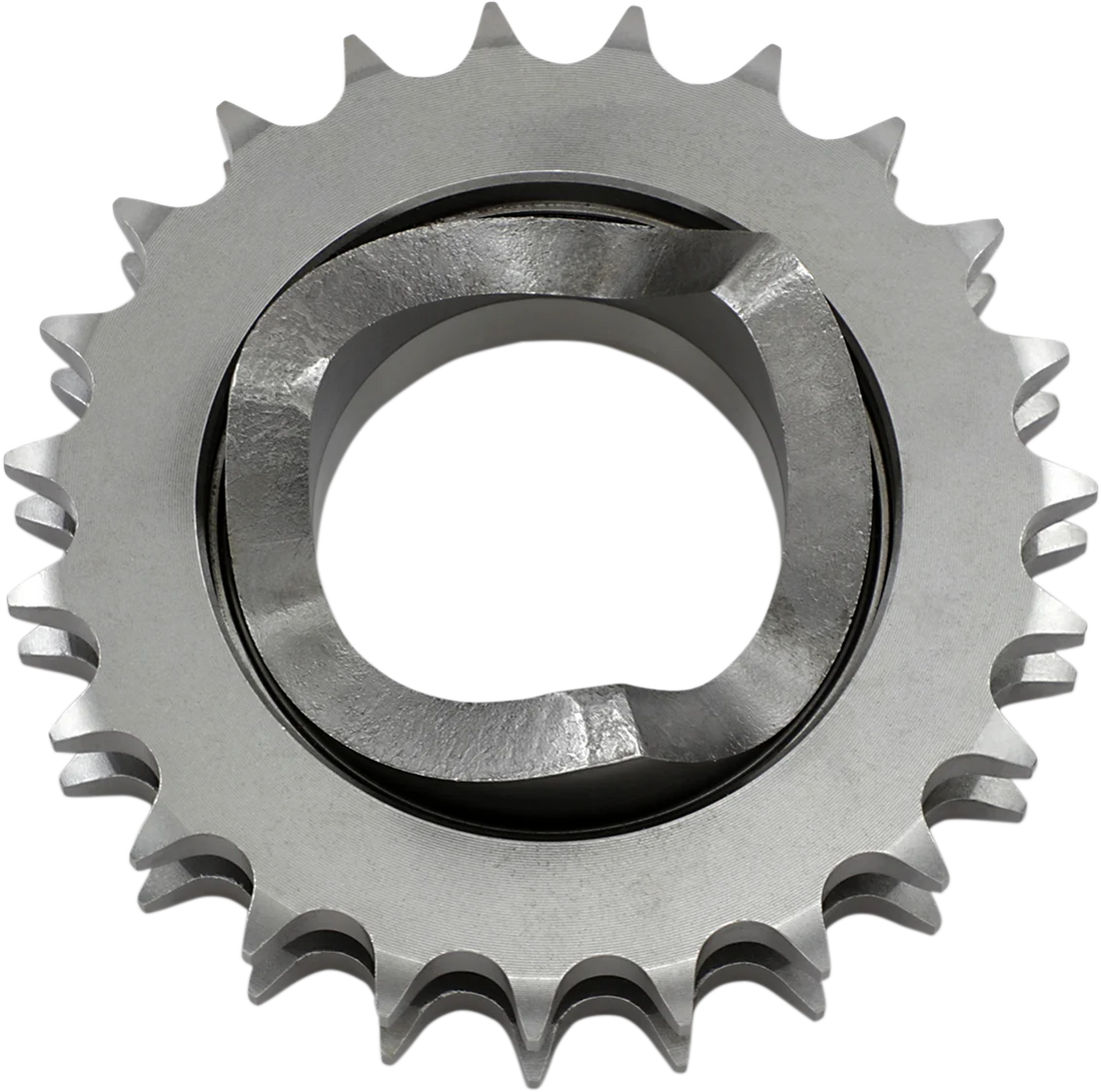 Compensating Sprocket - 24 Tooth DragSpecialties 26-0020-24BXLB1 - Side View