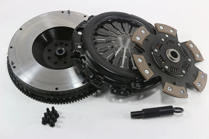 Competition Clutch 10-13 Genesis 3.8L 6Cyl Stage 4 - 6 Pad Ceramic Clutch Kit w/ FW **No TOB* - Main Product View