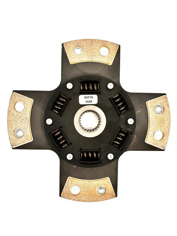 Competition Clutch 1994-2001 Acura Integra Stage 5 - 4 Pad Ceramic Clutch Kit - Side View