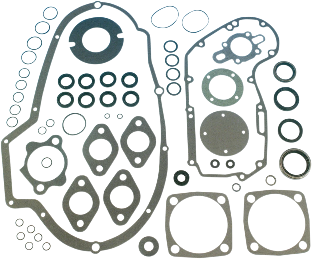 Complete Motor Gasket Kit - XL James Gasket JGI-17026-86 - Side View
