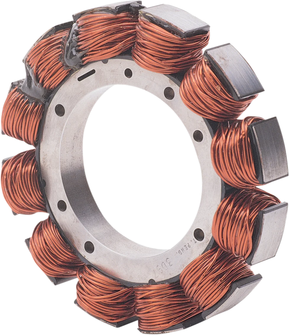 Compu-Fire Replacement Stator - 32A Charging System Kit - Harley Davidson 55534 - Side View